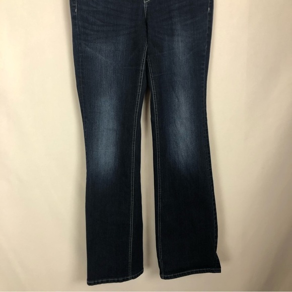 NY&C Lower Waist Curvy Bootcut Blue Jeans Women’s Size 8 New York And Company - Picture 8 of 14